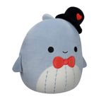 Squishmallows, Little Plush, Samir Blue Whale, niebieski wieloryb, maskotka, 19 cm
