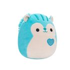 Squishmallows, Little Plush, Santiago Blue Squirrel, niebieska wiewiórka, maskotka, 19 cm