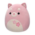 Squishmallows, Medium Plush, Etude Pink Shiba, różowy pies Shiba, maskotka, 30 cm