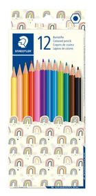 Staedtler, kredki sześciokątne, Pattern Mix, 12 kolorów