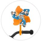 Star Wars, bb8, wiatraczek na kierownicę