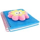 Starpak, kołonotes pluszowy, kwiatek, 1 szt.