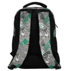 Starpak, plecak szkolny, 2-komorowy, Football Grey Green