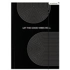 Starpak, teczka z gumką A4, Black&White, 1 szt.