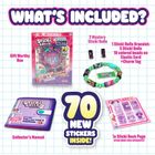 Sticki Rolls, Bransoletki z rolkami, zestaw z naklejkami kolekcjonerskimi, 70 elementów