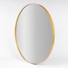 Stilovo, Noor, okrągłe lustro, metalowa rama, 80 cm