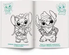Stitch. Kolorowanka z naklejkami