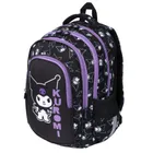 St.Majewski, Kuromi, plecak szkolny, 4-komorowy, Black