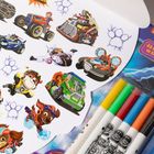 St.Majewski, Psi Patrol, zestaw kolorowanek z flamastrami, 48 elementów