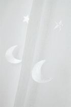 Stof, firana, księżyc, 140-260 cm