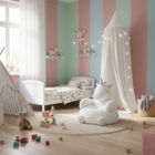 Stof, Jednorożec, pufa dla dziecka, 45-45 cm