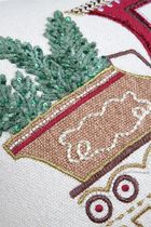 Stof, poduszka świąteczna z nadrukiem, 35-55 cm