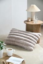 Stof, Polary, poduszka dekoracyjna, w grube prążki, 50-80 cm