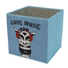 Storage Solutions, pudełko tekstylne do pokoju dziecięcego, 30-30-30 cm