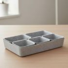 Storage Solutions, Smart, organizer do szuflady filcowy, 7 pudełek