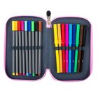 St.Right, piórnik rozkładany, potrójny, z wyposażeniem, K-Pop Lover