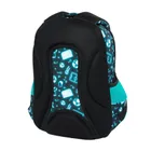 St.Right, plecak szkolny, 3-komorowy, Neon Football