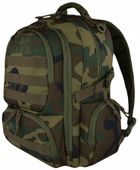 St.Right, plecak szkolny, 4-komorowy, Military Woodland
