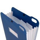 Strigo, teczka A4 z 5 przekładkami, granatowy, 1 szt.