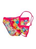 Strój kąpielowy dziewczęcy dwuczęściowy, różowy, Mariss