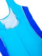 Strój kąpielowy dziewczęcy jednoczęściowy, niebieski, Mariss