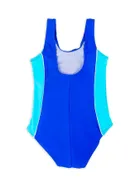 Strój kąpielowy dziewczęcy jednoczęściowy, niebieski, Mariss