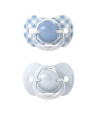 Suavinex, SX Pro, Wild & Free, smoczek fizjologiczny, niebieski, 0-6 m, 2 szt.