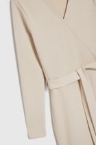 Sukienka damska, beżowa, Moodo