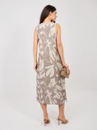 Sukienka damska, beżowa, Sublevel