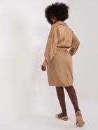 Sukienka damska, beżowa, Zuluna