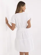 Sukienka damska, biała, Italy Moda