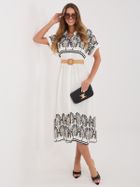 Sukienka damska, biała, Italy Moda