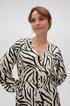 Sukienka damska, biała, Moodo