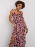 Sukienka damska, bordowa, Factory Price