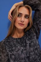 Sukienka damska, czarna, Moodo