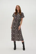 Sukienka damska, czarna, Moodo