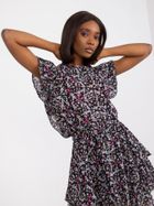 Sukienka damska, czarna, Zuluna