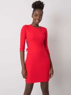 Sukienka damska, czerwona, Lakerta