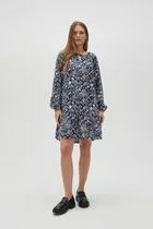 Sukienka damska, granatowa, Moodo