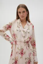 Sukienka damska, jasnoróżowa, Moodo