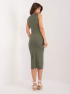 Sukienka damska, khaki, Italy Moda
