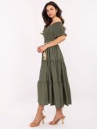 Sukienka damska, khaki, Italy Moda