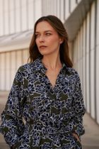 Sukienka damska, khaki, Moodo