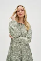 Sukienka damska, khaki, Moodo