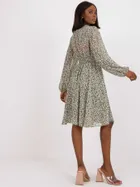 Sukienka damska, khaki, Zuluna