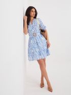 Sukienka damska, niebieska, Sublevel