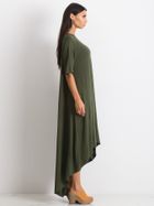 Sukienka damska, oversize, khaki, Rue Paris