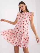 Sukienka damska, różowa, Lakerta