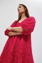 Sukienka damska, różowa, Moodo