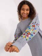 Sukienka damska, szara, Rue Paris